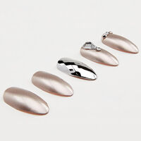 Faux ongles Nail Addict champagne ice,  Faux ongles Nail Addict champagne ice