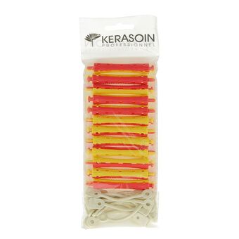 Lot de 12 bigoudis permanente courts 9mm