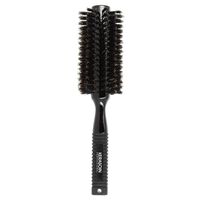 Brosse à brushing noire en poils de sanglier 50mm