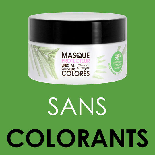 Masque protecteur cheveux colorés Gamme Nature
