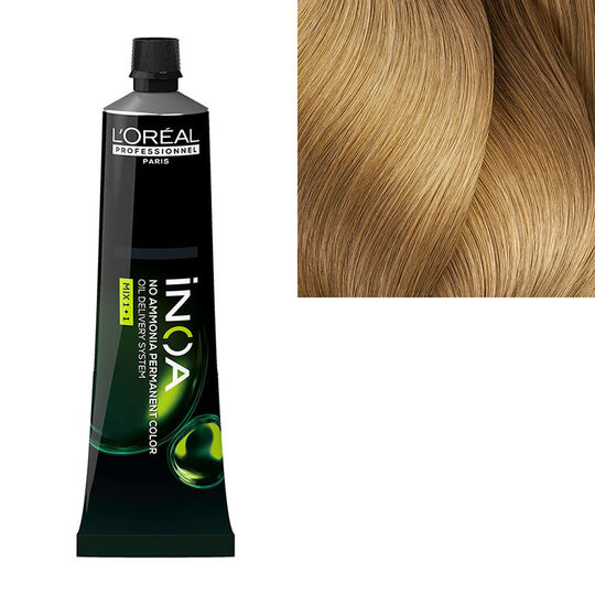 Coloration sans ammoniaque Inoa 9.3 blond tr&egrave;s clair dor&eacute; fondamental