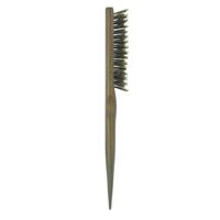 Brosse de crepage en bois 3 rangs