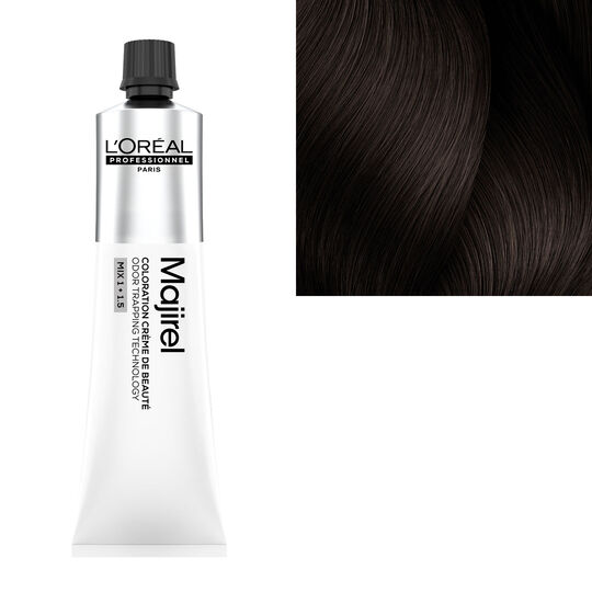 Coloration crème de beauté Majirel 5.15 châtain clair cendré acajou
