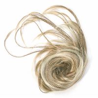 Chouchou cheveux tressé