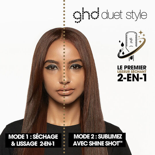 Lisseur séchant Duet Style blanc