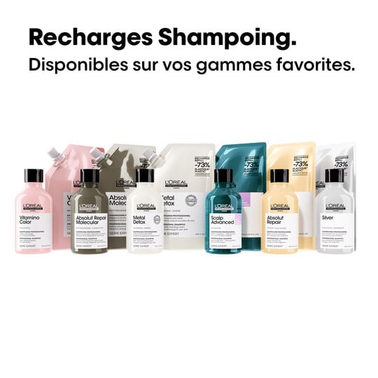 Shampooing d&eacute;jaunissant Silver recharge 500ml