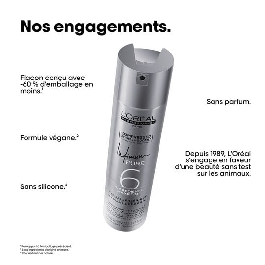 Laque Infinium Pure fixation extra forte 300ml