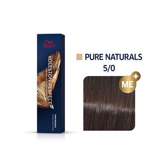 Coloration permanente Koleston Perfect Me+ 5/0 châtain clair naturel froid