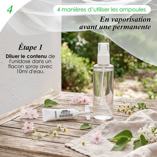 Ampoule de protection des cheveux Keraprotect 10 unidoses 10ml