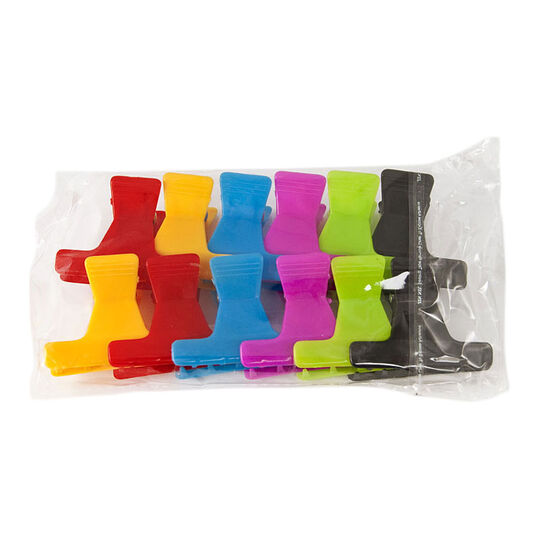 Pince croco x 12 PM flashy