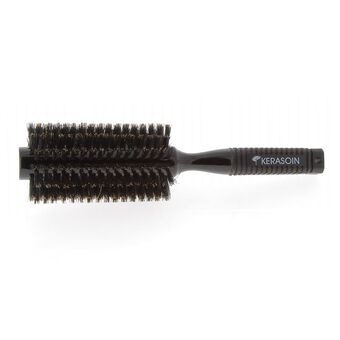 Brosse à brushing noire en poils de sanglier 50mm