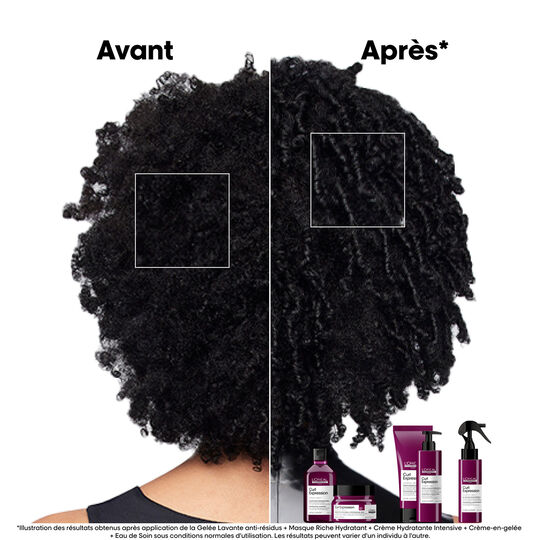 Cr&egrave;me en gel&eacute;e Curl Expression - D&eacute;finition des boucles