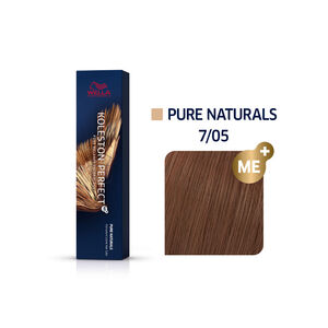 Coloration permanente Koleston Perfect Me+ 7/05 Blond Burnt Honey,  Coloration permanente Koleston Perfect Me+ 7/05 Blond Burnt Honey