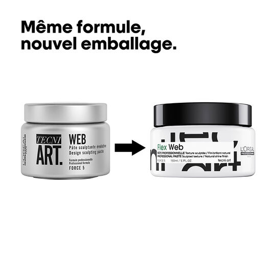 Pâte texture sculptée Flex Web Tecni.Art
