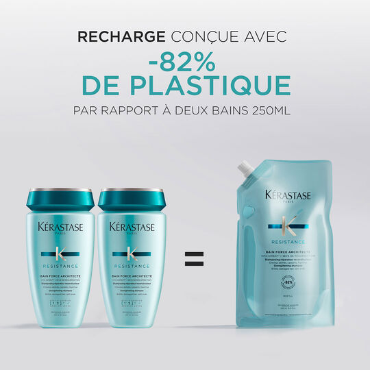 Bain Force Architecte R&eacute;sistance recharge 500 ml