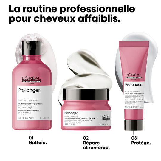 Shampooing r&eacute;novateur pour cheveux longs Pro Longer 300 ml