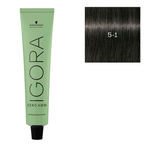 Coloration Igora Zero Amm 5-1 ch&acirc;tain clair cendr&eacute;