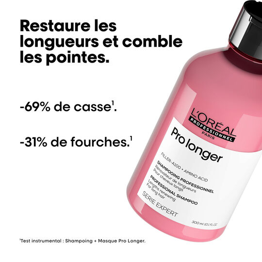 Shampooing r&eacute;novateur pour cheveux longs Pro Longer 500 ml