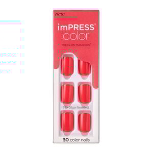 Faux ongles impress color corally crazy