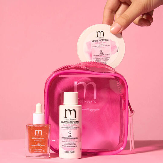 Trousse découverte cheveux colorés