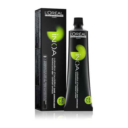 Inoa Coloration sans ammoniaque 5.60 ch&acirc;tain clair rouge intense