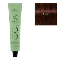 Coloration Igora Zero Amm 4-68 ch&acirc;tain chocolat rouge