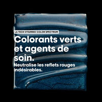 Shampooing neutralisant Vitamino Color Spectrum vert, anti-rouge