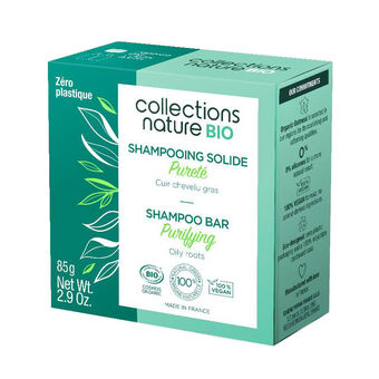 Shampooing solide Pureté pour cuir chevelu gras Collections Nature Bio