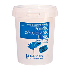 Poudre d&eacute;colorante bleue 7 tons 100gr