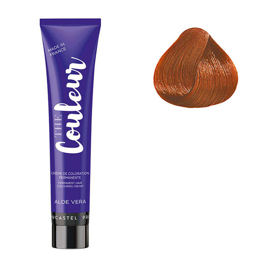 Coloration permanente The Couleur 7.40 Blond Cuivré Intense,  Coloration permanente The Couleur 7.40 Blond Cuivré Intense