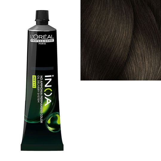 Coloration sans ammoniaque Inoa 6.0 blond fonc&eacute; ultra profond fondamentale