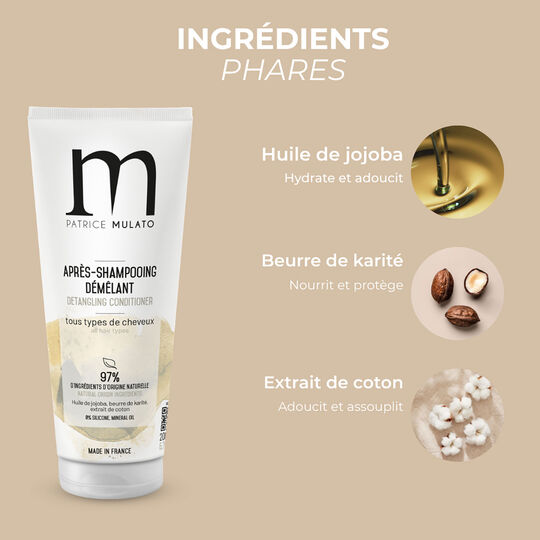 Apr&egrave;s-shampooing d&eacute;m&ecirc;lant
