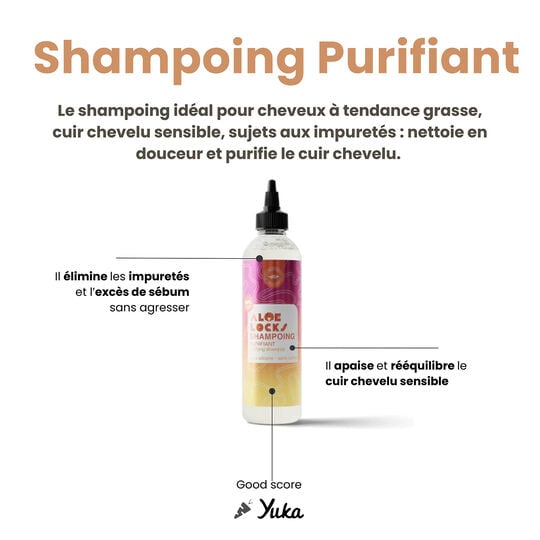 Shampooing purifiant Aloe Locks