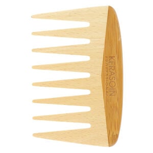 Peigne à dents larges en bois de hêtre 10 cm,  Peigne à dents larges en bois de hêtre 10 cm