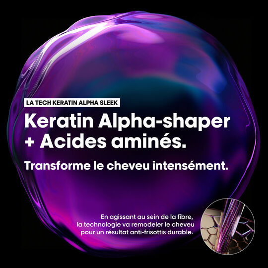 Masque disciplinant Keratin Alpha Sleek 250 ml