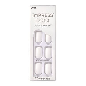 Faux ongles impress color frosting