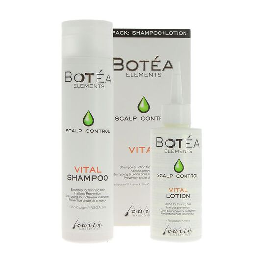 Shampooing & lotion pour cheveux clairsem&eacute;s