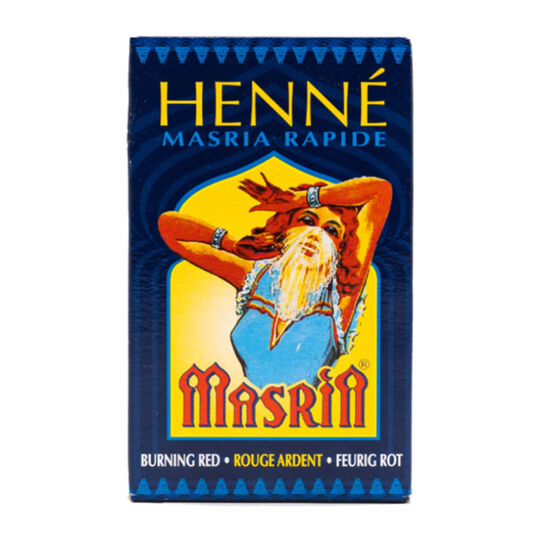 Henn&eacute; rouge ardent Masria