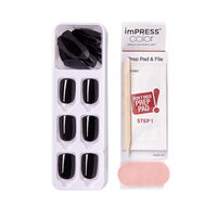 Faux ongles impress color all black