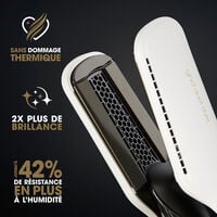 Lisseur s&eacute;chant Duet Style blanc