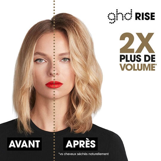 Brosse chauffante volume Rise