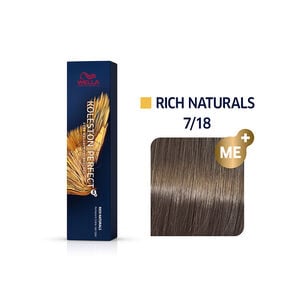 Coloration permanente Koleston Perfect Me+ 7/18 blond cendré perlé,  Coloration permanente Koleston Perfect Me+ 7/18 blond cendré perlé