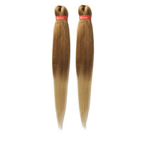 Cheveux &agrave; tresser pr&eacute;-etir&eacute;s 2 x 46" T27 / 613