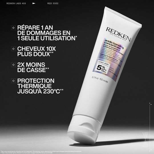 Soin sans rin&ccedil;age reconstructeur de liaisons Acidic Bonding Concentrate 150 ml