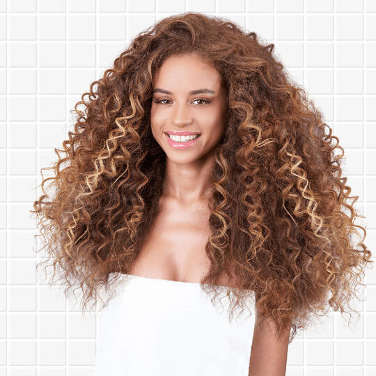 Rituel pour cheveux boucl&eacute;s