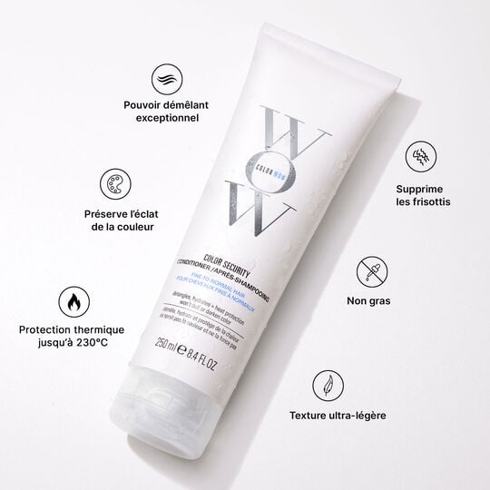 Apr&egrave;s-shampooing cheveux fins &agrave; normaux Color Security