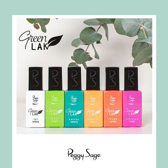 Vernis &agrave; ongles longue tenue Green Lak lys
