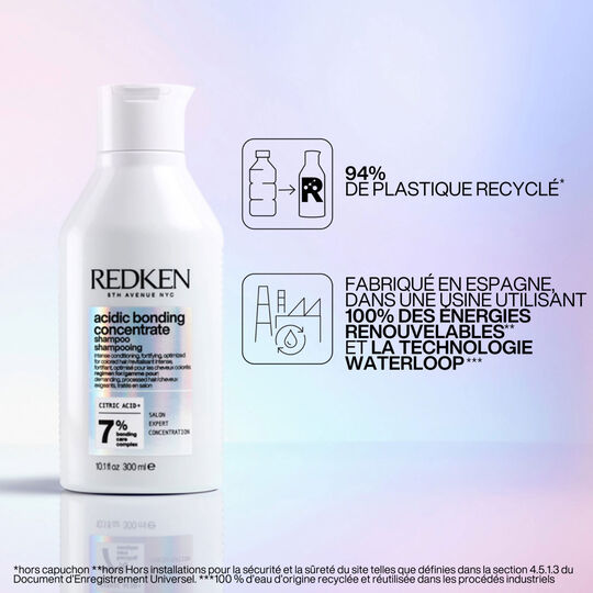 Shampooing r&eacute;parateur pour cheveux ab&icirc;m&eacute;s Acidic Bonding Concentrate 300 ml