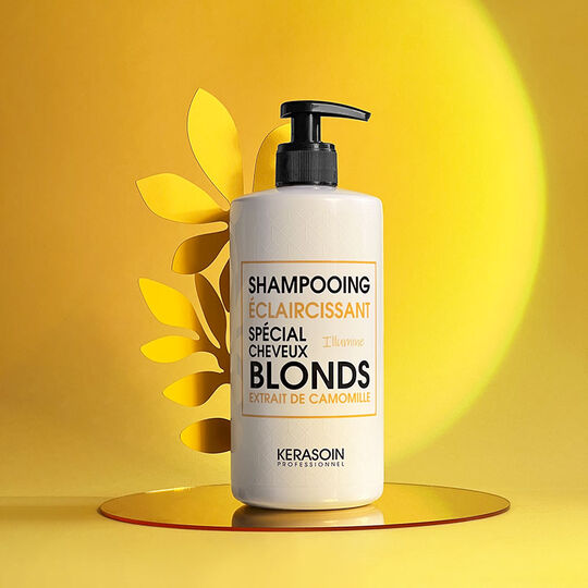 Rituel &eacute;claircissant pour cheveux blonds naturels shampooing et spray