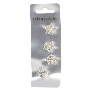 Ressort bijoux de cheveux strass étoile